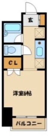 ジュネス南林間の物件間取画像